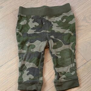Old Navy Green Camo Kids Leggings